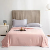 elvesmall  Cooling Blanket for Bed Silky Air Condition Comforter Lightweight Cooled Summer Quilt with Double Side Cold & Cooling Fabric