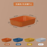elvesmall Large Capacity Sundries Storage Box Cosmetics Toys Snacks Clothes Storage Basket Plastic Household Wardrobe Organizer