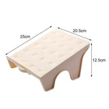 elvesmall Double Shelf Space Savers White Shoe Rack Cabinets Shoe Storage Organizer Closet Holder Modern Bracket Shoe Storage Rack