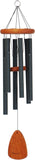 elvesmall Wind Chime Garden Room Decoration 30-inch Redwood Wind Chime in Bronze By Wind River for Patio Backyard Home Decorations Macrame