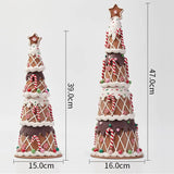 elvesmall Candy Christmas Tree Decoration Gift Soft Clay Fairy Tale Fantasy Desktop Decorations Ornaments Hot Xmas Mini Ornaments