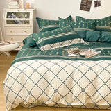 elvesmall Bedding Set for Girl Boy Bedroom KIDS Modern Comforter Duvet Cover Flat Sheet Pillowcase  Home Textile Soft Bed Linen