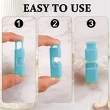 elvesmall  1/8PCS Sealing Clip Bag Sealer Elastic Button Type Bread Bag Sealing Clip Snack Food Storage Kitchen Accessories Food Clips