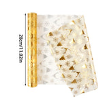 elvesmall Christmas Table Runner Sparkle Metallic Gold Thin Snowflake tree Pattern Table Runners new year Placemats  Xmas Navidad Gift