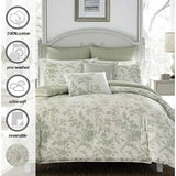 elvesmall  Home - King Size Comforter Set Duvet Cover Reversible Cotton Bedding Bed Linen Set King) Sets Full Duvets Microfiber Textile