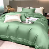 elvesmall  Dreamreal Pure Bamboo Queen King Size Bedding Set Organic Bamboo Luxury Duvet Cover Bed Sheet Pillowcase Soft Cooling Bed Linen