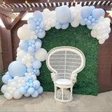 elvesmall White Gold Balloon Garland Arch Kit Happy Birthday Party Decoration Kids Wedding Birthday Balloon Latex Baloon Baby Shower