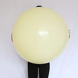 elvesmall 2PCS/packs 18 inch Macaron Pastel Balloons Jumbo Big Engagement Wedding Decoration Happy Birthday Air Candy Matte Balon