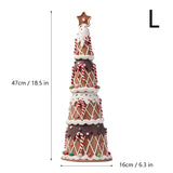 elvesmall Candy Christmas Tree Decoration Gift Soft Clay Fairy Tale Fantasy Desktop Decorations Ornaments Hot Xmas Mini Ornaments