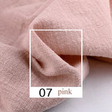 elvesmall  Cotton Gauze Table Runner,Retro Burr Texture Dining Table Path,Personalize Vintage Wedding  Kitchen Dinner Chair Decoration