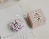 elvesmall Handmade Carnation Candle Scented Candle Aromatherapy Soy Wax Candle Wedding Birthday Candles Party Home Decoration Photo Props