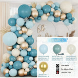 elvesmall Balloon Garland Arch Kit Wedding Birthday Party Decoration Kids Adult Globos Wedding Party Supplies Latex Ballon Baby Shower Boy