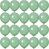 elvesmall green Birthday Party golden Balloons Baby Shower Metallic confetti Wedding Anniversaire Mariage Globos Decorations