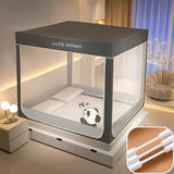 elvesmall  No-splice stent mosquito net bednet canopy Fully enveloped Square mosquito net