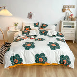 elvesmall Home Textiles  Bedding Set Bedclothes include Duvet Cover Bed Sheet Pillowcase Comforter Bedding Sets Bed Linen