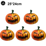 elvesmall Halloween Balloons Inflatable Ghost Tree Pumpkin Terror Blood Eyes Skeleton men Spider Halloween Foil Balloons Party Decorations