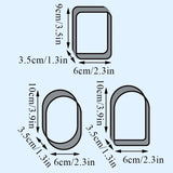 elvesmall Jewelry Organizer Transparent Storage Box Pouch Mystery Box Keychain Bag Storage Case Thicken Wallet Cute Doll Bag Organization