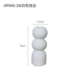 elvesmall Ceramic Candle Holder Nordic Style Taper Candlesticks Holder for Centerpieces Wedding Decorations Black White Color