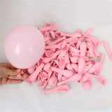elvesmall 106Pcs Strawberry Balloon Garland Arch Set Red Pink White Latex Strawberry Foil Balloon Wedding Kid Girls Birthday Party Decor