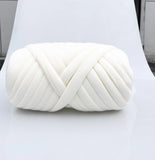 elvesmall  Chunky Cotton Yarn for Arm Knitting Crochet Super Saver Jumbo Giant Bulky Premier Yarn for Making Pets House Blanket DIY Home