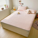 elvesmall   Latex mattress Summer mat Dust mat Air-conditioned mattress bedding set girl bedroom 120 150