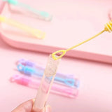 elvesmall  10-100pcs Bubble Soap Bottle Love Wand Tube Birthday Gifts For Guests Birthday Party Decorations Love Bubble Tube Baby Kid Toy