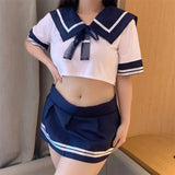 elvesmall  Plus Size Women Maid Dress Schoolgirl Uniform Cosplay Costume Babydoll Lingerie Porno Role Play Exotic Miniskirt Short Top Suit