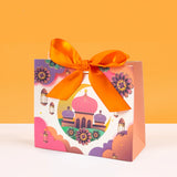 elvesmall 10pcs Ramadan Gift Box Eid Mubarak Candy Cookie Box Eid party Gift Packaging Bags Ramadan Decoration  Muslim Party Supplies