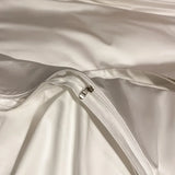 elvesmall Luxury Embroidery King Size Bedding Set 600TC Egyptian Cotton Soft Smooth Duvet Cover Set Bed Sheet Set Fitted Sheet Pillowcases