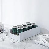elvesmall Cabinet Storage Box Kitchen Sundries Organizer Box Cupboard Basket Storage Case Cabinet Desktop Snack Makeup Spice Bottle Holder