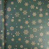 elvesmall  Christmas Gifts Wrapping Paper Snowflakes DIY Bag Kraft Paper Birthday Party Gift Card Holiday Packing Decoration Crafts Paper