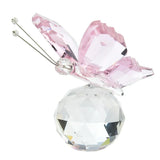 elvesmall  Small Gift Creative Home Counter Decoration Crystal Crafts Three-dimensional Butterfly Home Decoration