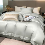 elvesmall  Dreamreal Pure Bamboo Queen King Size Bedding Set Organic Bamboo Luxury Duvet Cover Bed Sheet Pillowcase Soft Cooling Bed Linen