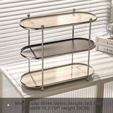 elvesmall  -  Ins style tabletop cup cream style display rack coffee cup tea cup mug storage shelf countertop luxury storage rack