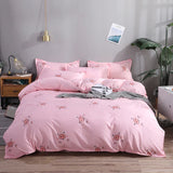 elvesmall Kawaii Cute Pink Pig Duvet Cover Children Girls Cartoon Bedding Set Twin Full Queen Comforter Cover Bedroom Decoration Gifts