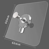 elvesmall Strong Adhesive Hooks Picture Frame Holder Poster Photo Clock No Drilling Hooks Waterproof Kitchen Bathroom Hanger Screw Hooks