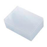 elvesmall Mini Plastic Box Rectangular Box Translucent Box Packing Box Storage Box Dustproof Durable Strong Jewelry Storage Case Container