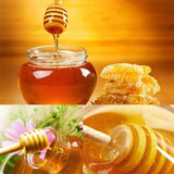 elvesmall  8/10/16CM Wooden Stirrers Honey Dipper Wood Honey Spoon Stick Honey Jar Stick Collect Dispense Honey Wedding Party Gif