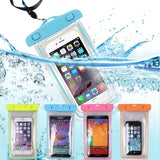 elvesmall Waterproof Phone Pouch Drift Diving Swimming Bag Underwater Dry Bag Case Cover For Phone Water Sports Beach Pool Skiing 6 inch