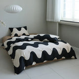 elvesmall 100% Cotton 128x68 Fabric Bedding Set,1 Duvet Cover,2 Pillowcases,No Sheet,Customizable