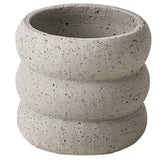 elvesmall  Nordic cement pot simple personality creative literary green plant succulent pot vase home room decoration gardening supplies