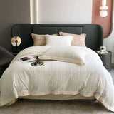 elvesmall -  High End Autumn Winter Warm Queen Bedding Set Maternal and Child Safety Duvet Cover Set King Size Quilt Cover Sheets Pillowcase