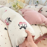 elvesmall Maternal And Baby Grade Class A Pure Cotton Foam Four Piece Set For Student Dormitories, Bed Sheets, Bed Sheets, Bedding Sets