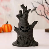 elvesmall Halloween Ghost Tree Led Glow Ghost Lights Horrific Atmosphere Home Decoration Party Supplies Gifts for Children and Adults New