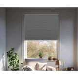 elvesmall Bedroom Curtains 48 Inches Wide Blinds Cordless Blackout Honeycomb Curtains Gray Bathroom Kitchen Home Decor Garden