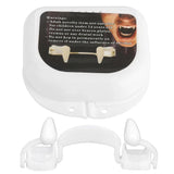 elvesmall  Halloween Fake Teeth Cosplay Vampire Fangs Retractable Teeth Dress Costume Tooth Gift Party Decoration Vampire Teeth