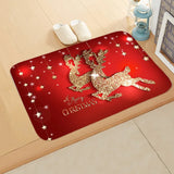 elvesmall  Christmas Decoration Rug Mat for Home Christmas Doormat Navidad Ornament New Year 2024 Gifts Xmas Party Decor Natal Noel