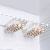 elvesmall Fridge Organizer Fruit Egg Refrigerator Storage Rack Under-shelf Refrigerator Drawer Box Fresh keeping Kitchen Organizer
