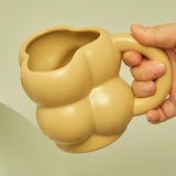 elvesmall  -  Korean Style Ceramic Mug Coffee Cups Home Office Tea Cup Coffee Cups Korean Mug Nordic Home drinkware Japan Mug