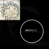 elvesmall Balloon Garland Round Balloon Stand Arch Baby Shower Kids Birthday Party Decorations Ballon Wreath Frame Wedding Party Supplies